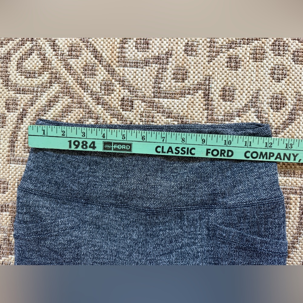 Athleta Herringbone Metro High Waisted Leggings Sz Small Heather Gray Pockets - Picture 13 of 15
